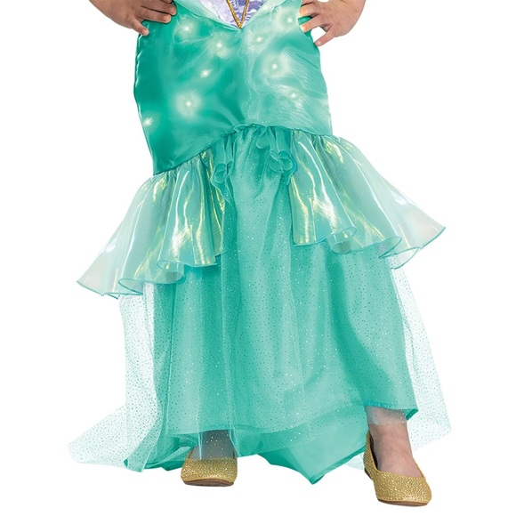 NWT Disney Ariel Lights & Sound Costume - Picture 5 of 17